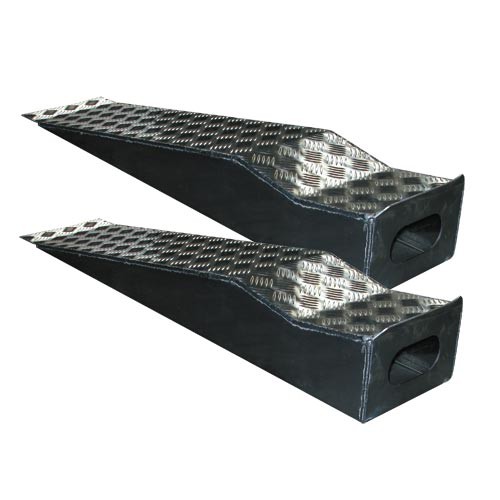Car ramp in aluminium